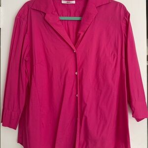 Leggiadro Bright Pink Button-Down Shirt